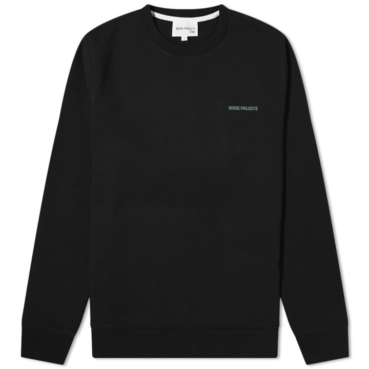 Photo: Norse Projects Vagn NP Logo Crew Sweat - END. Exclusive