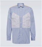 Junya Watanabe x Roy Lichtenstein patchwork cotton shirt
