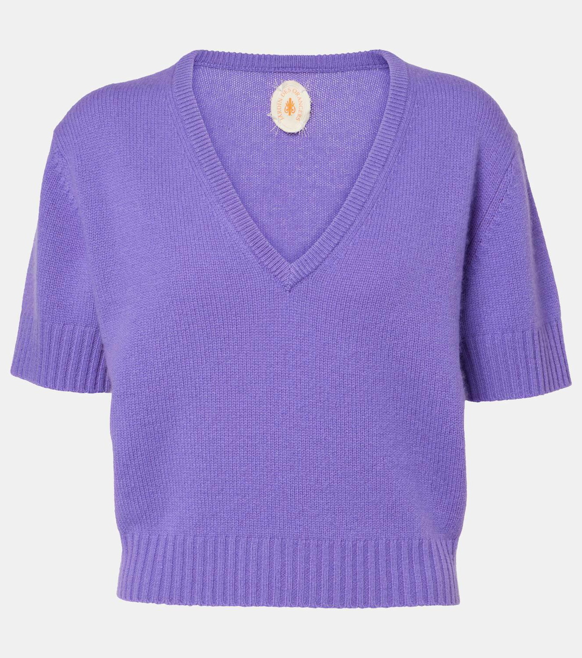 Jardin des Orangers Knitted cashmere top