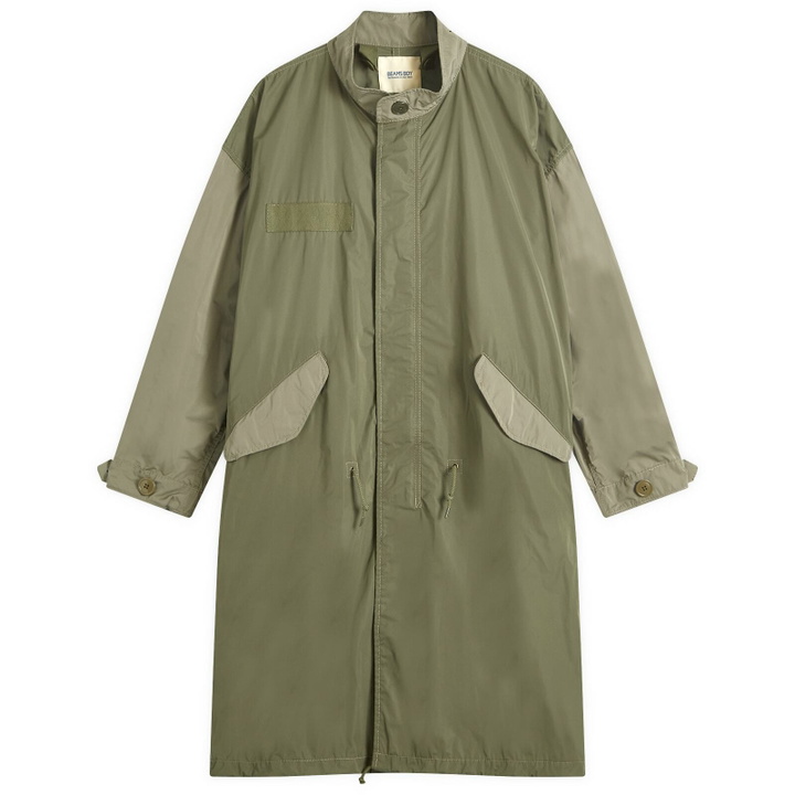 Photo: Beams Boy Women's Solotex Parka Jacket in Olive Crz 