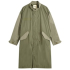 Beams Boy Women's Solotex Parka Jacket in Olive Crz 
