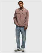 Fred Perry Zip Overshirt Pink - Mens - Overshirts