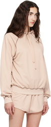 Baserange Pink Fold Hoodie