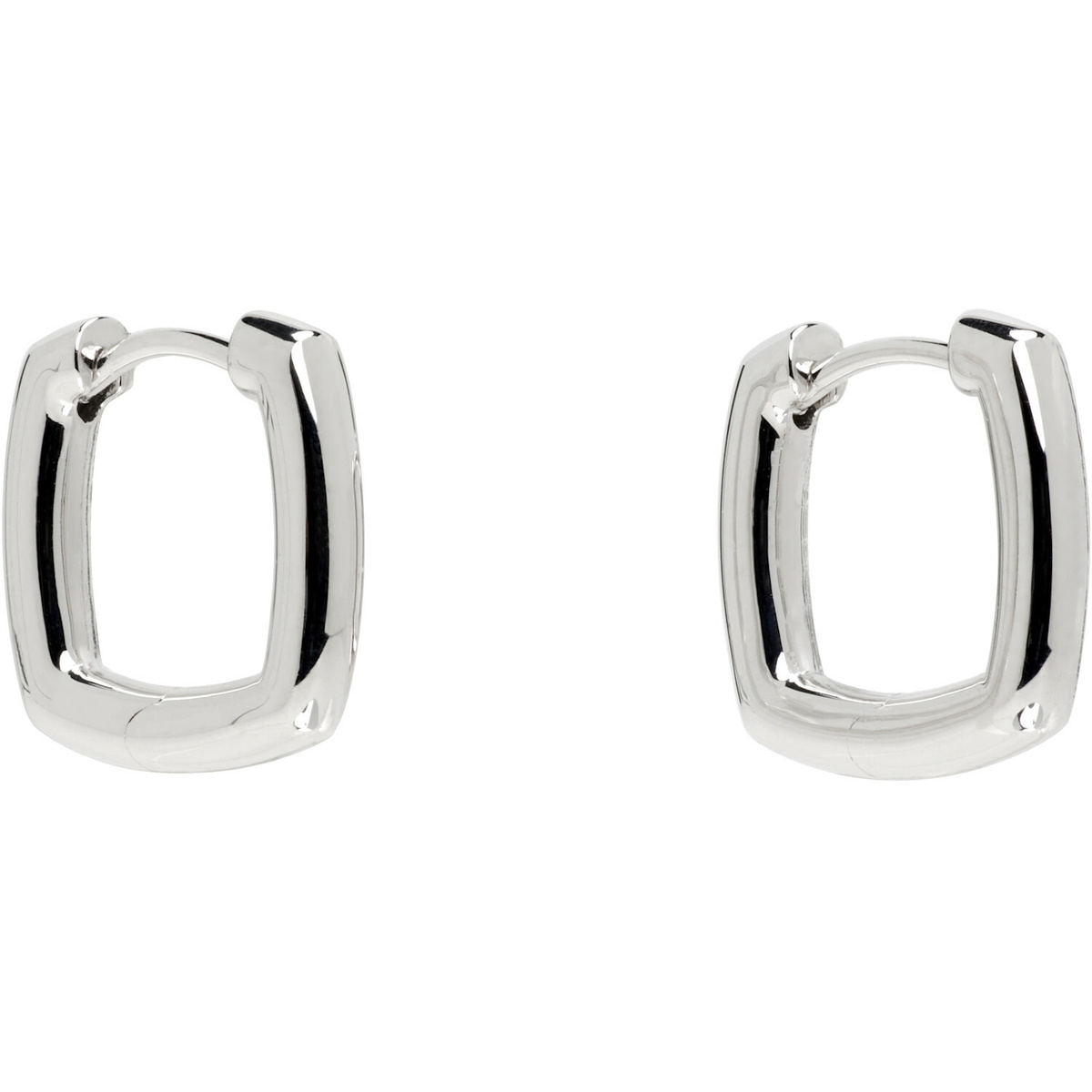 Tom Wood Frame Hoops Small Earrings