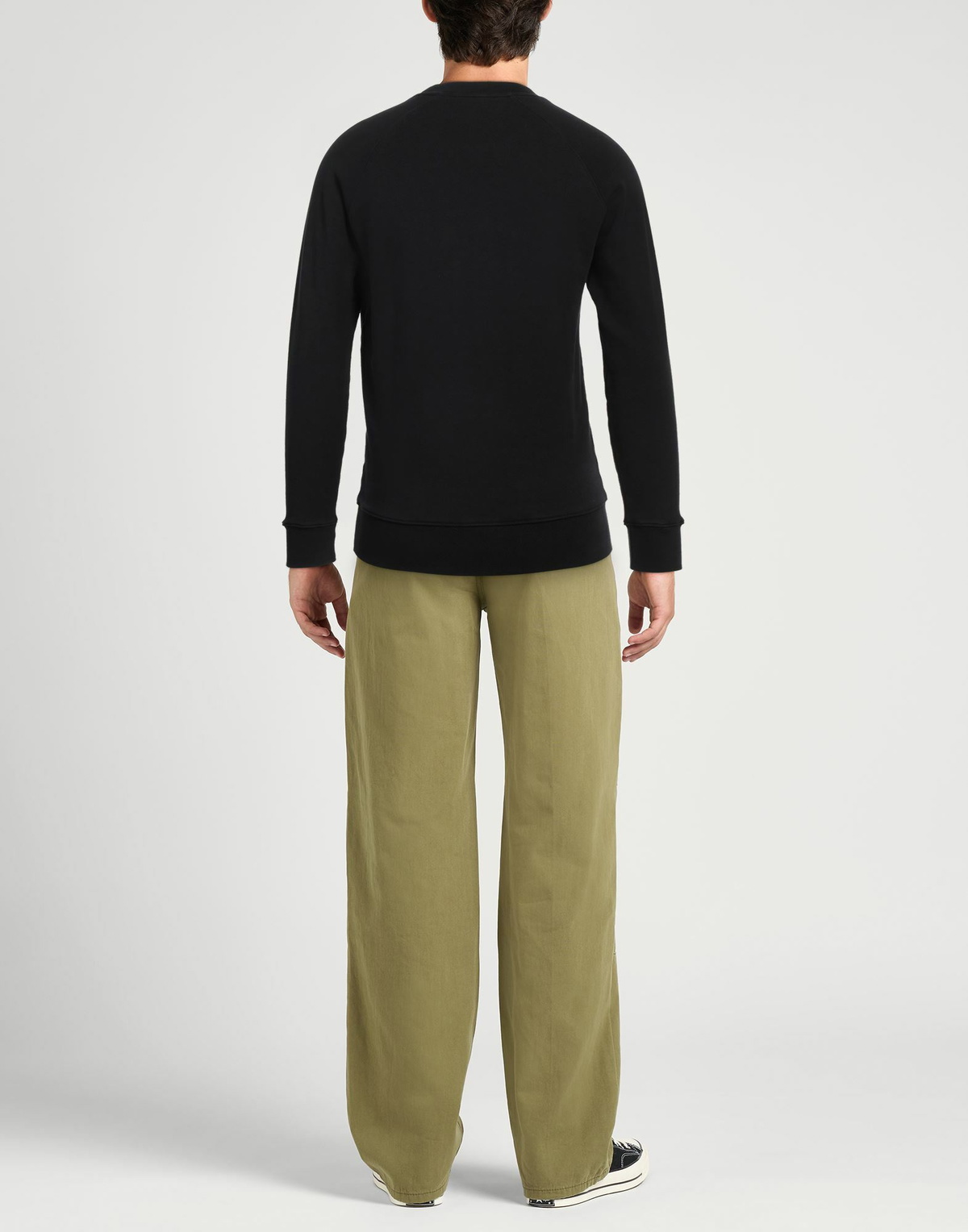 Maison Kitsuné Mens Sweatshirt in Black