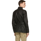 Belstaff Black Waxed Trialmaster Jacket