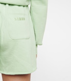 Staud - Cotton jersey shorts