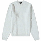A.P.C. Men's A.P.C Chandler Donegal Crew Knit in Light Grey