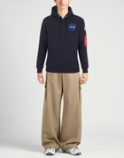 Alpha Industries Mens Sweatshirt Midnight in Blue