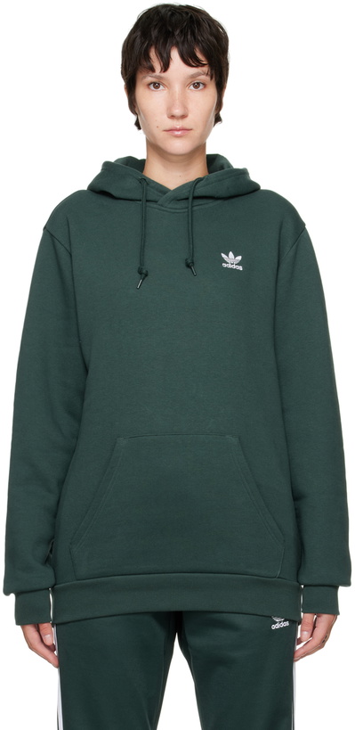 Photo: adidas Originals Green Essentials Hoodie