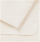 De Bonne Facture - Linen and Organic Cotton-Blend Blazer - Neutrals