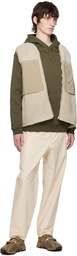 Satta Khaki Boxy-Fit Hoodie