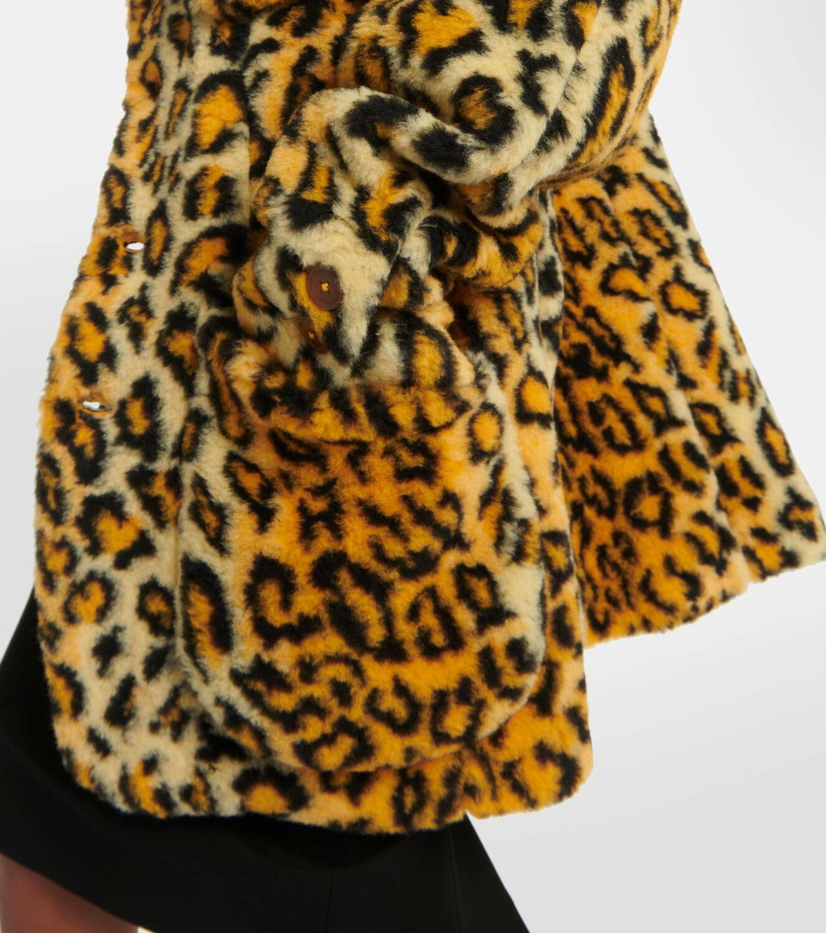 アウターその他 VIVIENNE WESTWOOD Woman Fur coats Multicolor 3D01000CJ004XSI Vivienne Westwood Leopard-print faux-fur coat Vivienne Westwood