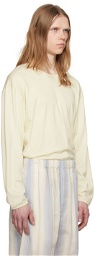 LEMAIRE Yellow Relaxed Long Sleeve T-Shirt