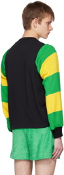 Adam Jones Green & Yellow Football Jumper Sleeves