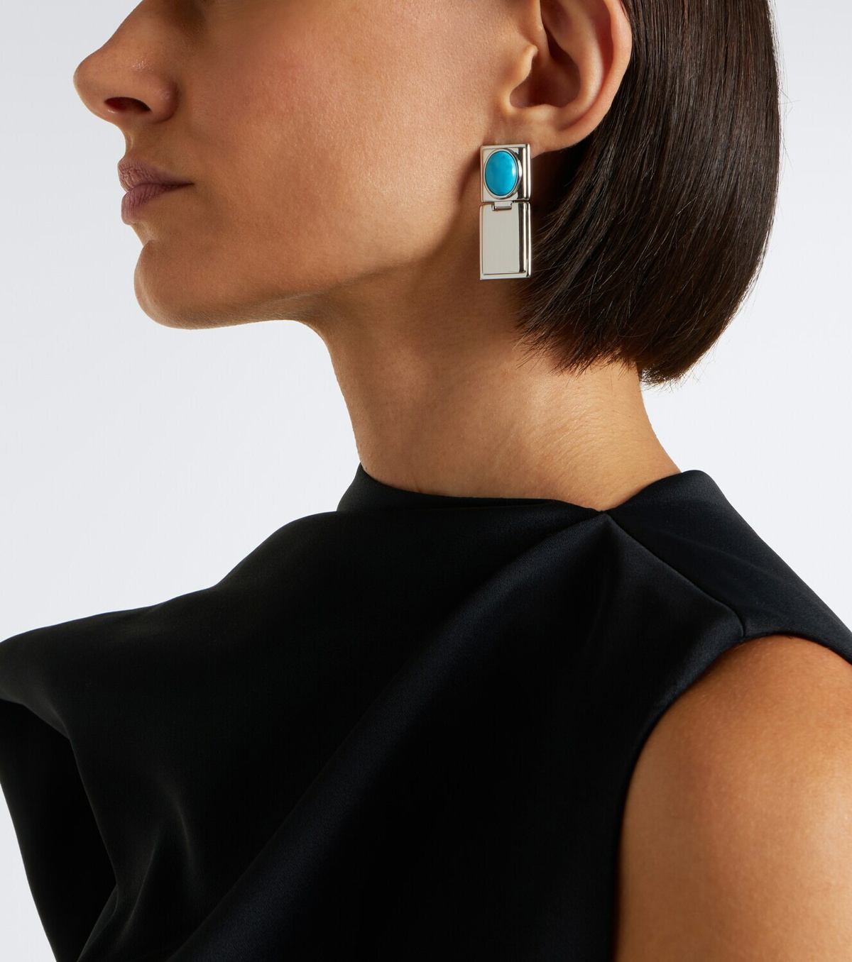 Déhanche Embellished pendant earrings