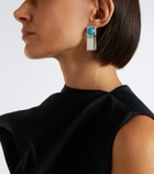 Déhanche Embellished pendant earrings
