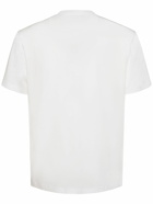 VERSACE - Logo Printed Cotton Jersey T-shirt