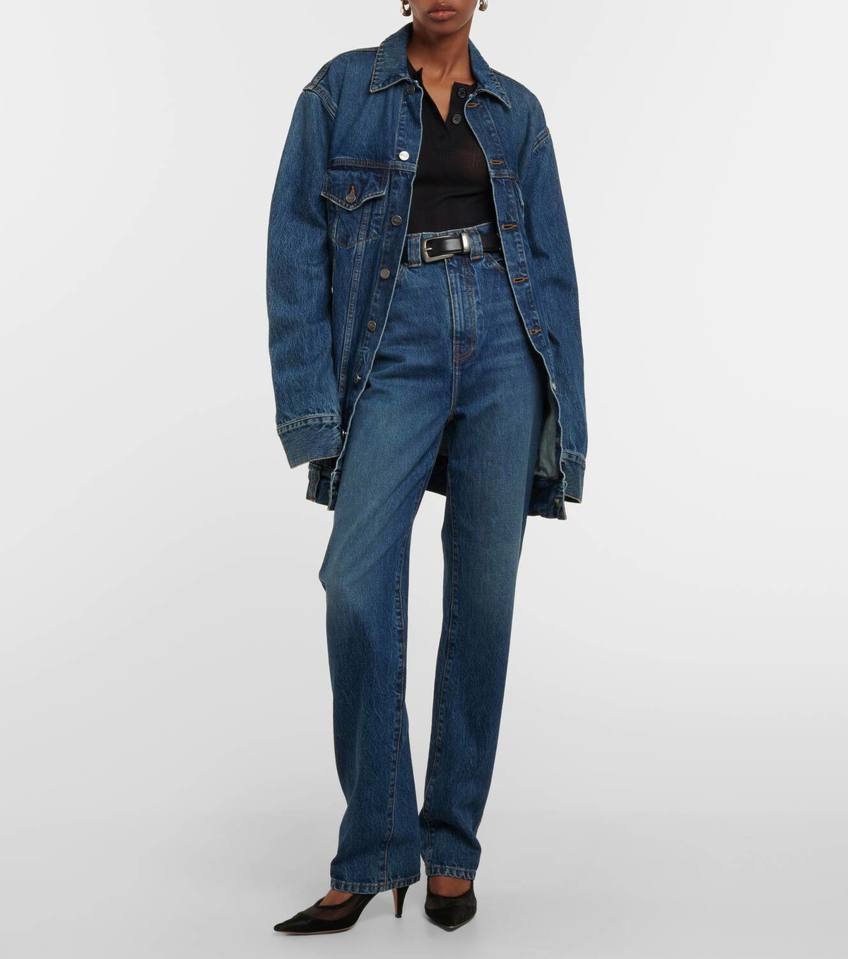 Khaite Ross denim jacket