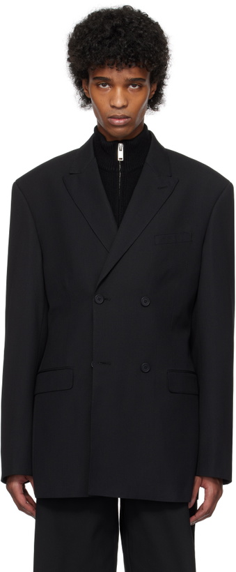 Photo: Han Kjobenhavn Black Double Breasted Blazer