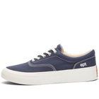 East Pacific Trade Men's Deck Canvas Sneakers in Navy