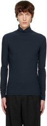 Botter Navy Folded Turtleneck