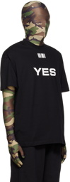 VTMNTS Black Yes/No T-Shirt