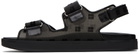 Givenchy Black Strap Sandals