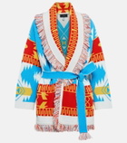 Alanui - Icon jacquard cashmere cardigan