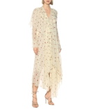 Petar Petrov Alonsa dotted silk midi dress