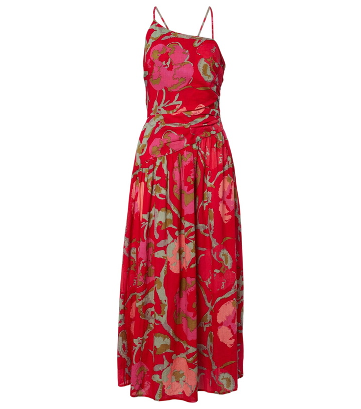 Photo: Velvet Cosima floral cotton midi dress