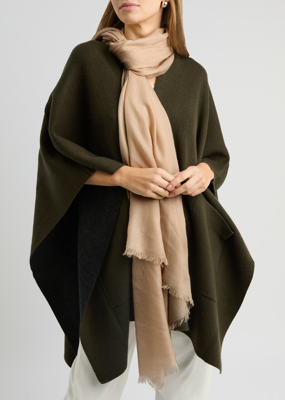 Vince Cashmere Scarf - Beige - One Size