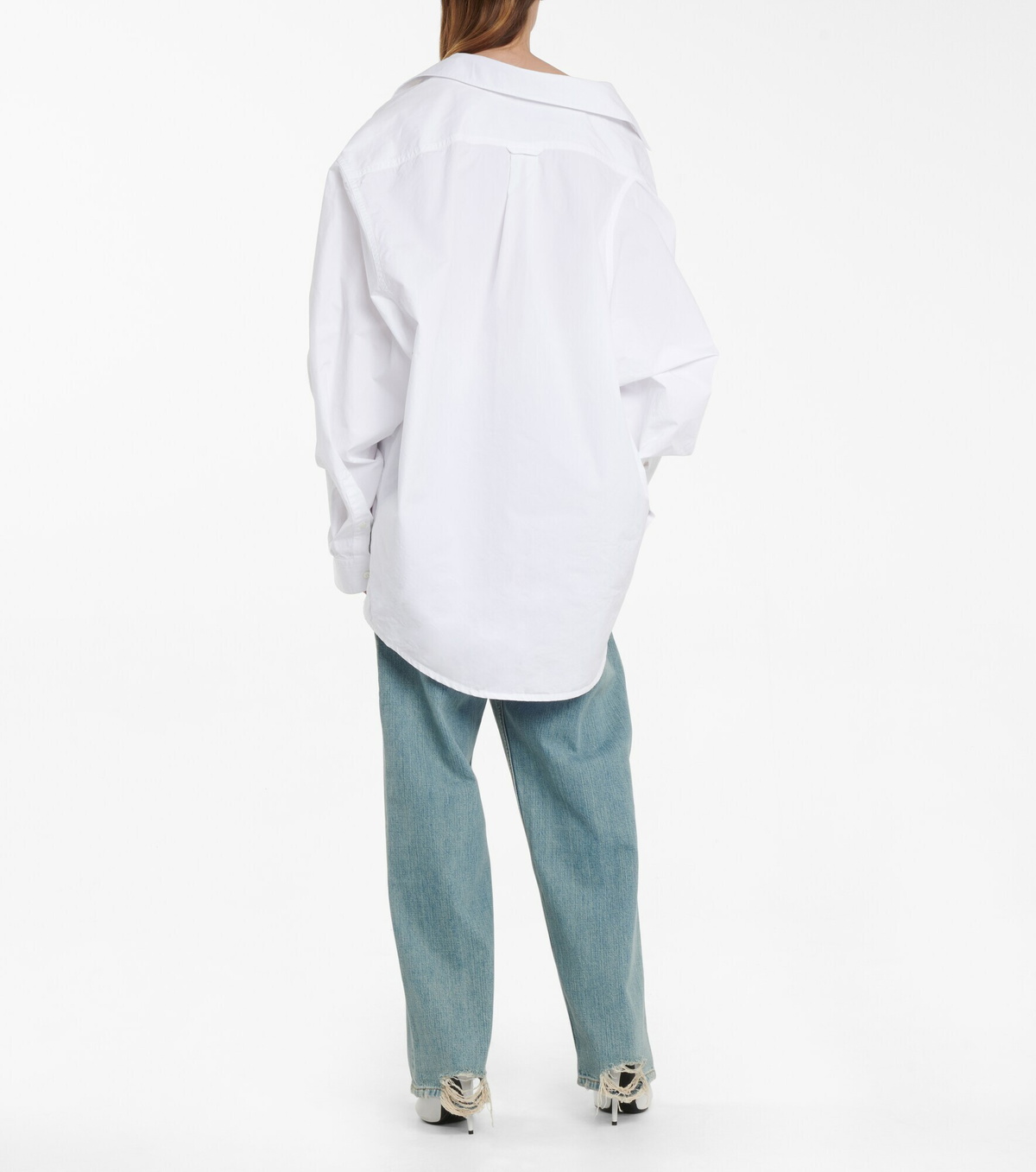 Balnciaga Patch Pocket Large Fit Cotton
  Shirt main image 1