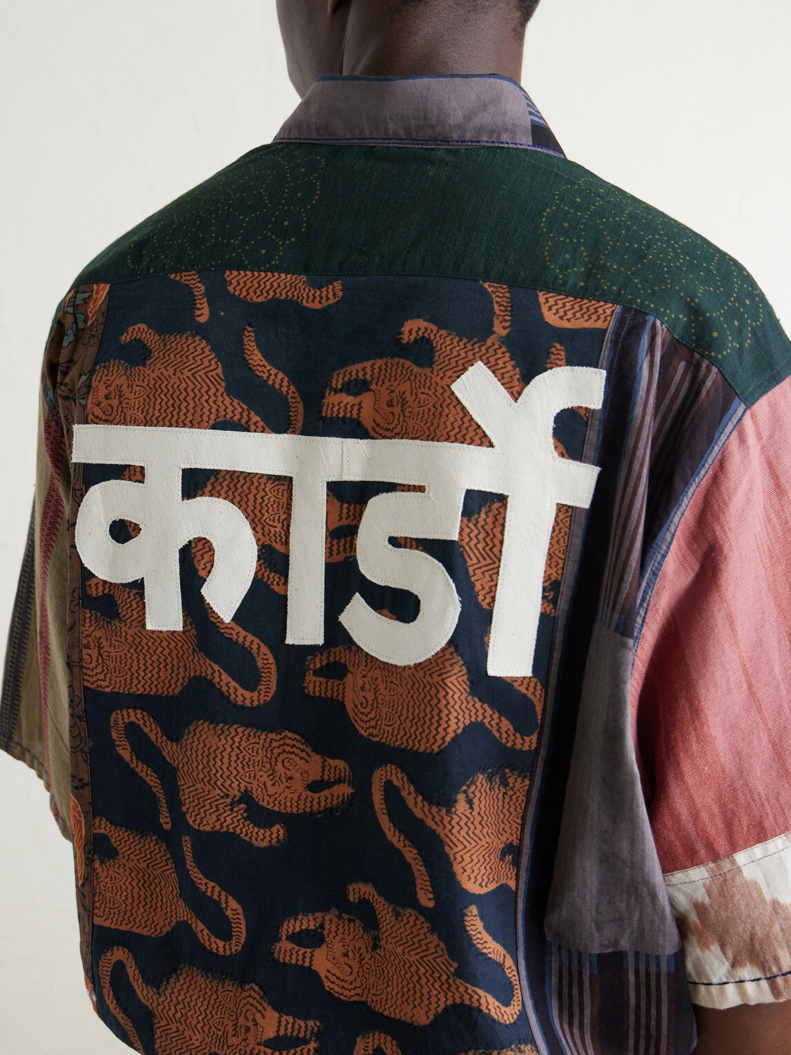 Kardo - Yuto Patchwork Cotton Shirt - Multi