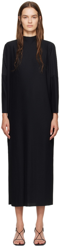 Photo: Max Mara Leisure Black Faraone Midi Dress
