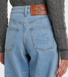 Etro Pegaso wide-leg jeans