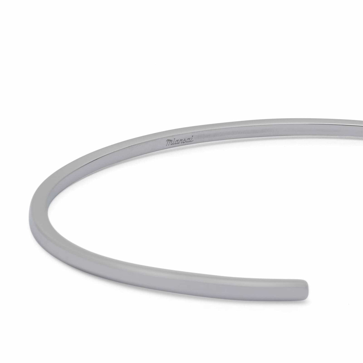 Miansai Men's Arbor Cuff Bracelet in Silver