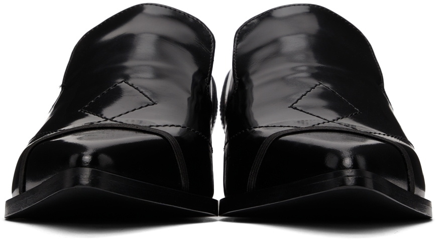 Stefan Cooke Black Pointy Single Loafers Stefan Cooke