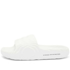 Adidas Men's Adilette 22 in Crystal White/Core Black