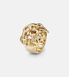 Jennifer Fisher 14kt gold-plated ring