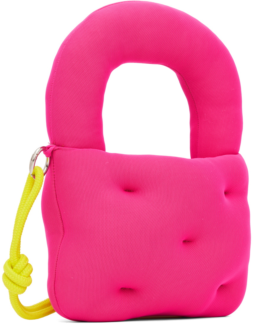 Marshall Columbia Pink Mini Plush Bag