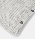 Brunello Cucinelli - Ribbed-knit cashmere cushion