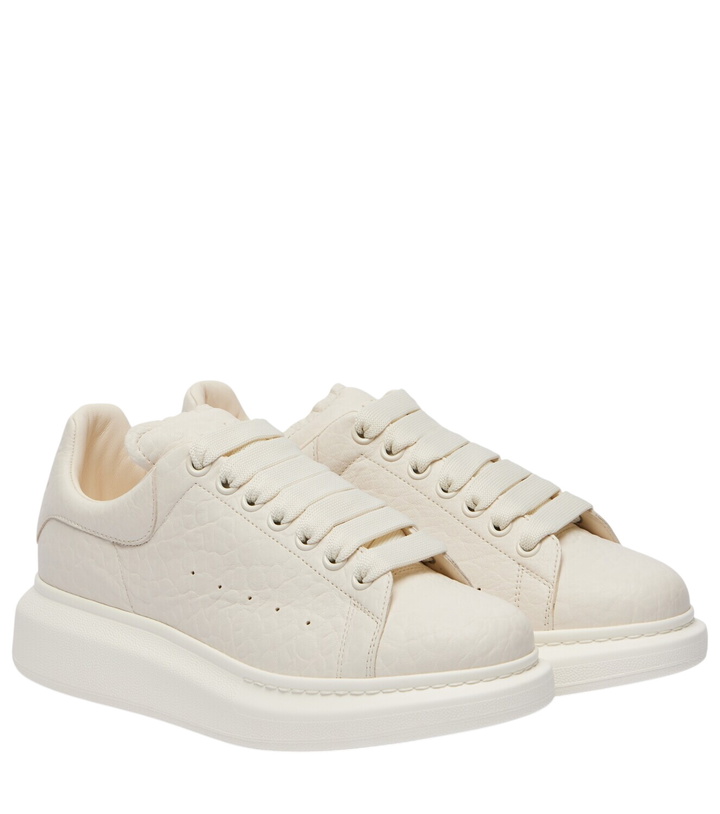 Photo: McQueen Oversized leather sneakers