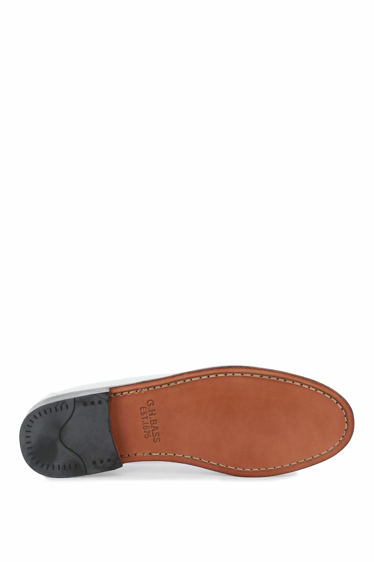 G. H. BASS weejuns penny loafers White
