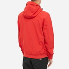 Stone Island Men's Soft-Shell Hooded Jacket in Red