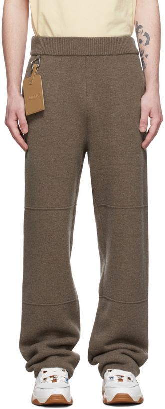 Photo: Axel Arigato Brown Wool Trousers