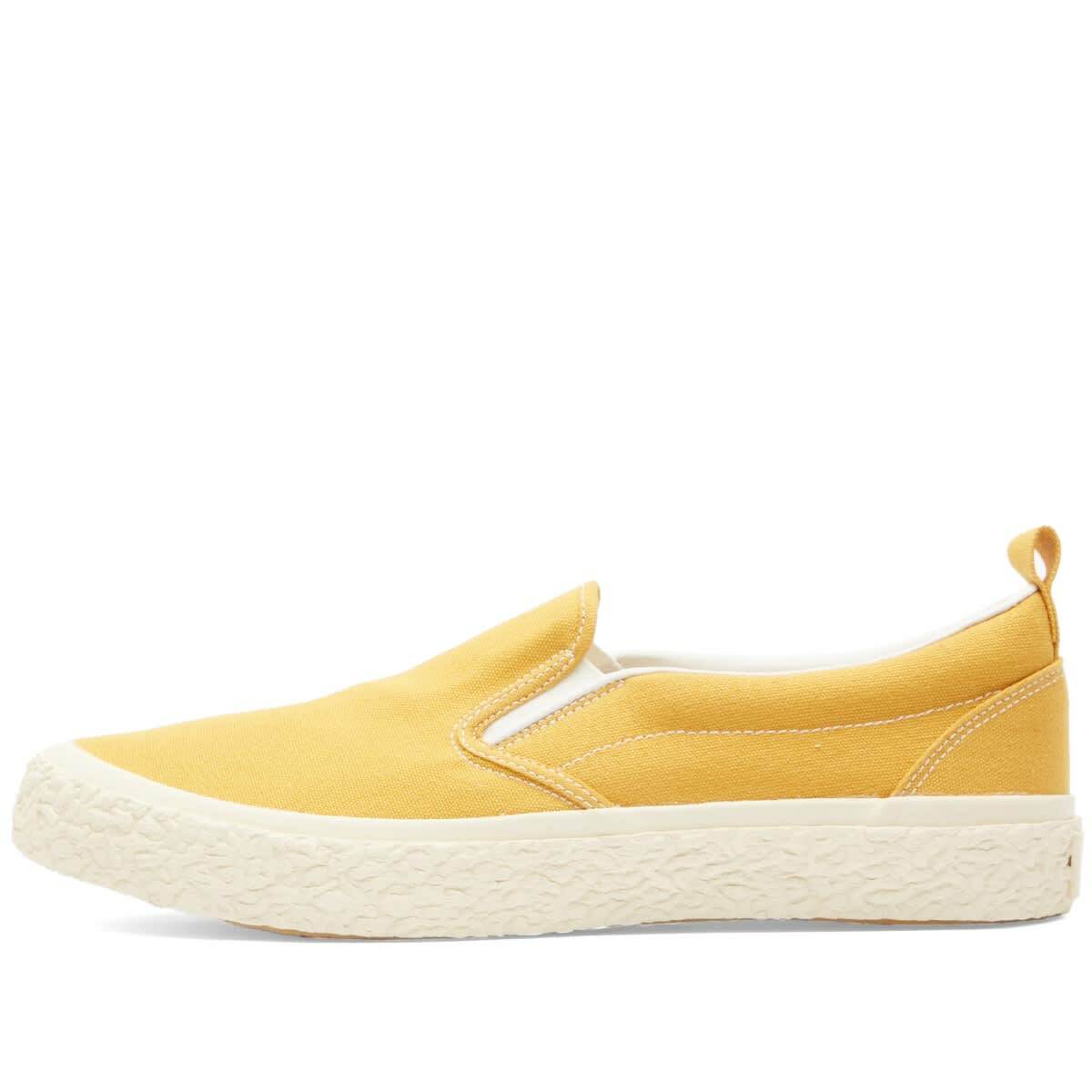 YMC Men's Slip-On Sneakers in Yellow