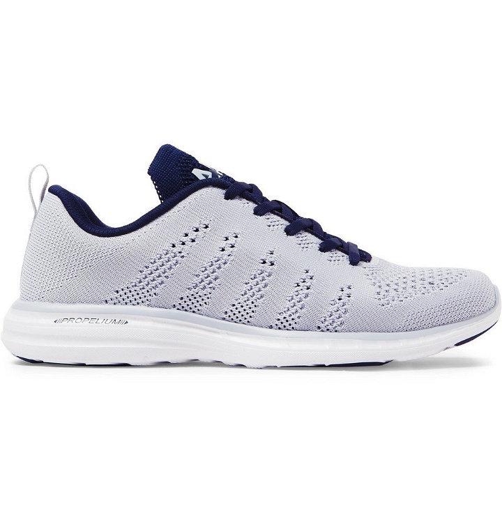 Photo: APL Athletic Propulsion Labs - TechLoom Pro Running Sneakers - Light blue