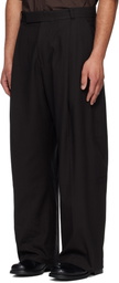 Studio Nicholson Black Pull Trousers