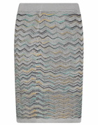 Missoni Womens Mini skirt Light in Grey